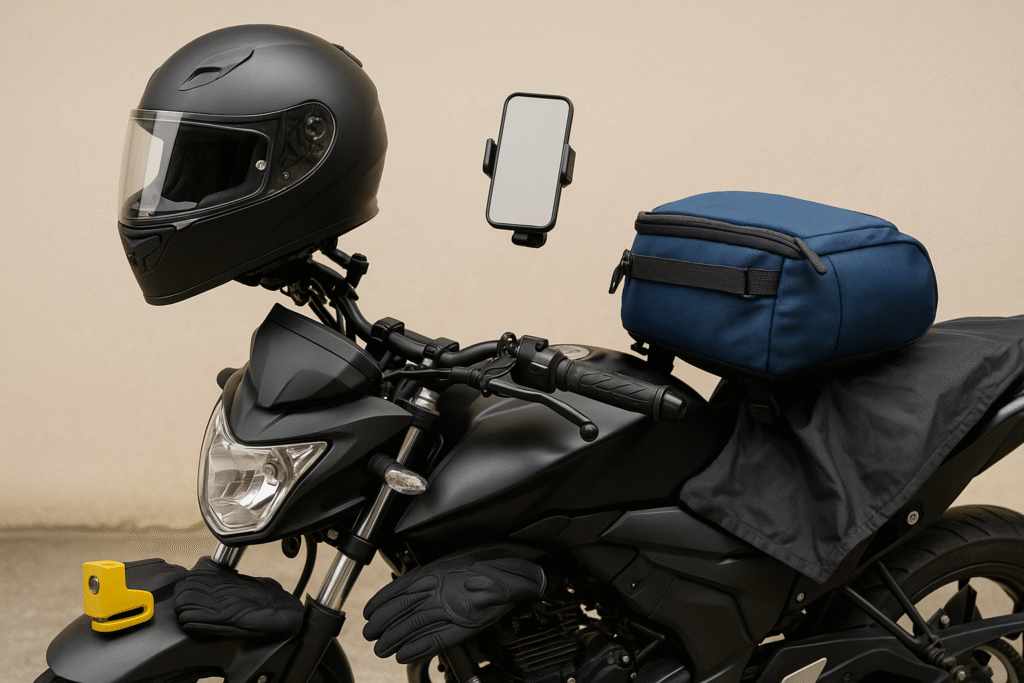 Top 10 Must-Have Motorcycle Accessories for Daily Commuters